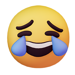 Laughing emoji